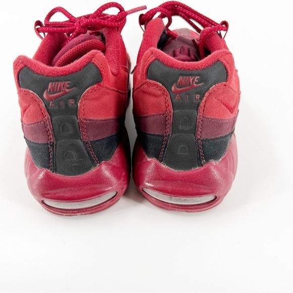 ✅ Nike ID Air Max 95 Custom Red “Rose Avenue” SIZE 8 - Picture 5 of 9